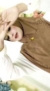 HIJAB/JILBAB INSTAN KHIMAR LASER JERSEY RIZWA