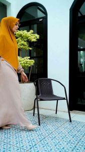 ARRAFI Hijab Instan AR 388 Jersey Premium Polos Pet AntemLis Warna Daily