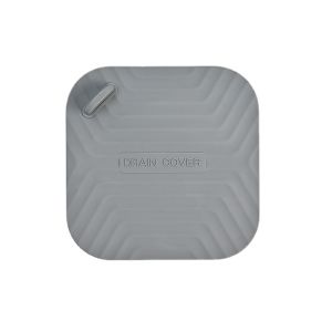 ABWBT Silicone Floor Drain Cover 15cm*15cm Sink Strainer Shower Hair Catcher Bathtub Drain Cover