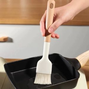 Silicone Oil Brush Baking Pastry Brush Bbq Basting Cream Barbecue Basting Brush Kitchen Practical