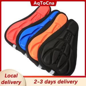 [COD] AqToCna Ship within 24 hours Soft 3D Padded Cycling Bicycle MTB Bike Seat Cover Cushion Sponge Foam Comfortable saddles Mat Cushion Bicycle Accessory