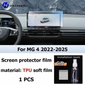 secr For MG 4 2022-2026 Car Interior Matte Screen Protector Console GPS Navigation LCD Screene TPU Film Scratch Resistant PPF Refit 9N5Q1