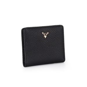 Smart King New Genuine Cow Leather Short Wallet for Women Korean Small Coin Purse Fashion Bifold Female Purse Card Holder