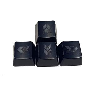 Durable ABS Direction Arrows Keys Keycaps OEM Profile Translucent Keycap Replacement for Mechanical Keyboard 4Keys/Set