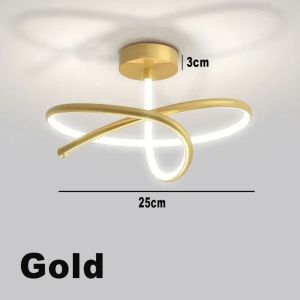 Modern LED Ceiling Light for Bedroom Living Dining Room Study Balcony Lighting Luxury Chandelier