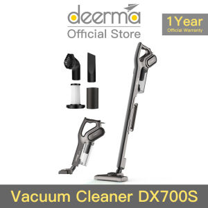 [Official Store] Deerma DX700 DX700S 2 in 1 Portable Vacuum Cleaner Household Handheld Strong Suction Vacuum Portable Dust Collector Floor Dust Vacuum 1 Year Warranty