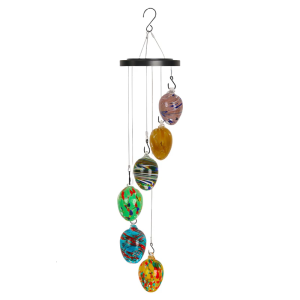 Wind Chimes for Outside Glass Wind Chimes for Outside Gift Mom Gifts for Women Outdoor Seasonal Display Accessories