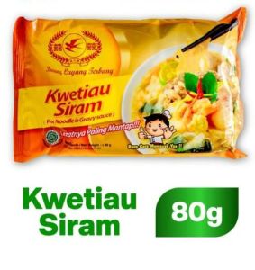 Kwetiau Siram Burung Layang Terbang 80 Gram Halal Food