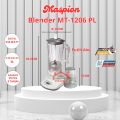 Blender Maspion Plastik 2 IN 1 MT-1206 / MT 1206 Kapasitas 1 Liter. 