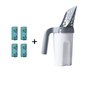 PHANT Detachable Cat Litter Scoop All-in-One Durable Pet Waste Sifter Cat Supplies Long Handle Cat Poop Scooper Daily Cat Care