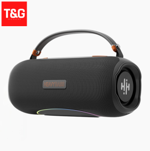 HEAVY BASS-10 Portable Bluetooth V6.0 Speaker with RGB Lighting TWS Shocking Bass Multiple Playback Easy to Carry
