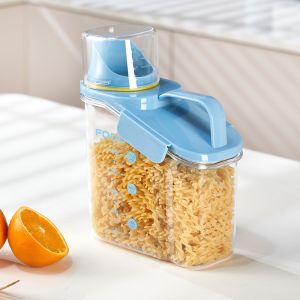 Grain Storage Box Watertight Safe and Environmentally Friendly Storage Jar Handheld Food Grade Material