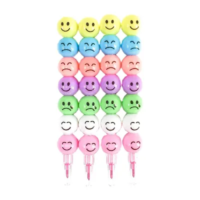 CGS Interchangeable Smiley Face Crayon (Pastel)
