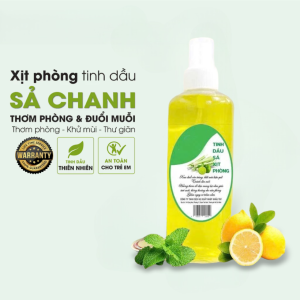 Xịt Phòng Tinh Dầu Sả Chanh Thiên Nhiên 250ml Combo 3 Chai – Thơm Phòng Khử Mùi Đuổi Muỗi