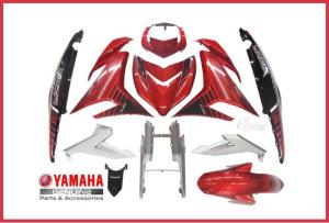 Yamaha Body Cover Set & Sticker Y15ZR Ysuku V1 Merah B17-F0000-P3 100% Original HLY