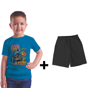 Baju Kaos Setelan Distro Anak Laki Laki Karakter Batman Keren Import 1 - 10 Tahun - Hypelane Kids