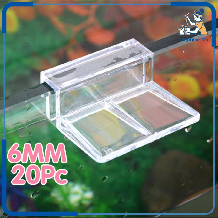 20Pcs%20Klip%20Penyangga%20Tutup%20Kaca%20Aquarium%20/%20Holder%20Aquarium%20Akrilik%20/%20Penahan%20Tutup%20Aquarium%20-%20Image%202