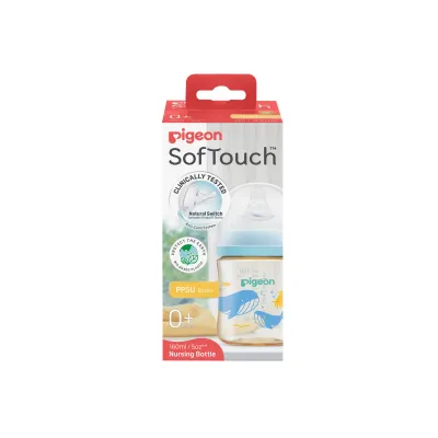 PIGEON SOFTOUCH BPP NURSING BOTTLE PPSU 160ML OCEAN DIVE