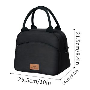 Half-Round Thermal Lunch Bag Versatile Carry Cooler Bag RH2421