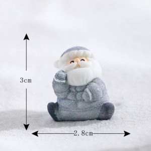 Ornamen Miniatur Natal Santa Claus Sinterklas DAKENA