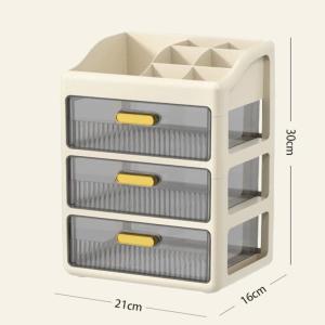 Desktop Organizer Box Multi-Layer Storage for Office Stationery Pencils Student Supplies Bedroom Study Desk Organization