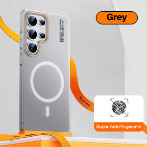Ultra Slim Matte Magnetic Phone Case For Samsung Galaxy S26 S25 S24 S23 S22 S21 Ultra For MagSafe Translucent Hard PC Cover For Galaxy S26 S25 Plus Anti-fingerprints Protective Casing