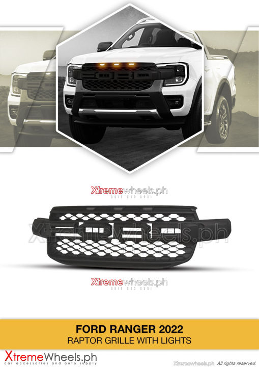 Ford Ranger WILDTRAK 2024 With LED Thailand Made Matte Black Front