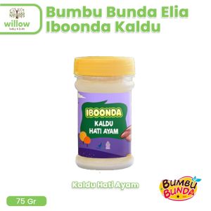 Bahan Masakan Bayi - Bumbu Bunda Elia Iboonda Kaldu 75GR