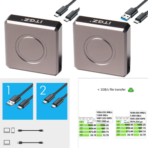 Aluminum-Alloy M2-SSD Case NVMe USB-Type-C 1000MB/s PCIe SSD Enclosure M.2 NVMe Case External Adapter Box Fits for 2230