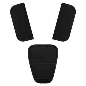 3pcs/set Cover Belt Stroller / Pelindung Bahu Stroller Bayi Dengan Keranjang Untuk Perlindungan Crotch Seat Belt Cover
