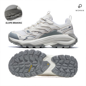 【Kunlun pro】quần Giày thể thao chống trượt đế dày nữ thoáng khí lưới ngoài trời mới cameljeans