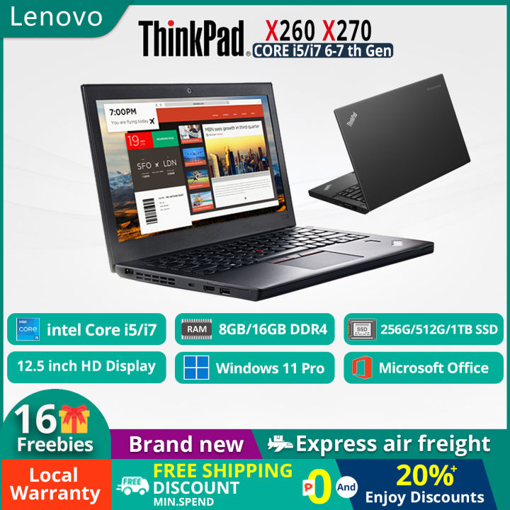 Lenovo ThinkPad X260 X270 laptop - Ultrabook 12.5