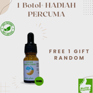ready stok-ORIGINAL CE..CAIR TI..D0R TIDUR LENA bantuan tidur rehat dan relax tidak kesan sampingan LULUS.