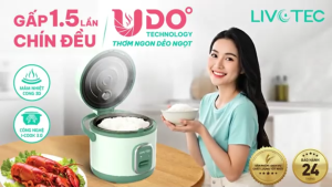 Nồi Cơm Điện Livotec LRC-6218 – Cơm Dẻo Ngon Như Nấu Bằng Nồi Gang Truyền Thống 🔥