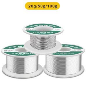 Cuộn dây hàn thiếc inox nhiệt độ nóng chảy thấp mối hàn chắc 50g/100g/20g