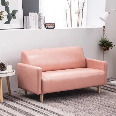 Fabric Sofa Double-Seat Small Apartment Bedroom Simple Small Sofa Internet Celebrity Living Room Furniture Sofa Set 123 Seater Sofa Chair Couch Sofa Bed