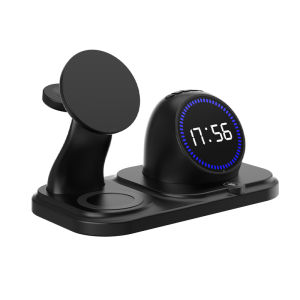 3 in 1 Magnetic Wireless Charger Fast Charging For iP 17 Apple Watch Earbuds AirPods Pro iWatch