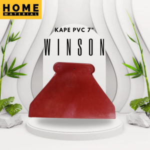10 PCS Kape PVC Scraper Skrap Sekrap Plastik 5" 7" 9" Inch Inci Alat Dempul Tembok Dinding Kompon Scrapper ( SATU PAKET ISI 5PCS )