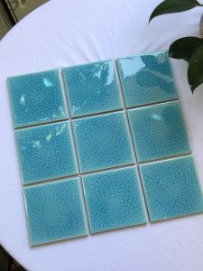 Gạch thẻ mosaic gốm men rạn 10x10 G7T021 màu sắc sang trọng thiết kế độc đáo tạo ấn tượng mạnh cho mọi không gian dễ vệ sinh chống thấm tốt ốp tường trang trí công trình bể bơi phòng bếp phòng tắm