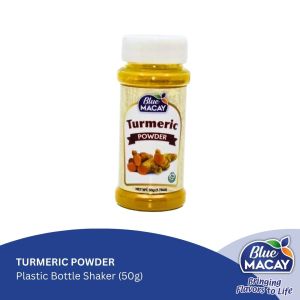 Blue Macay Turmeric Powder in Bottle Shaker (50g)