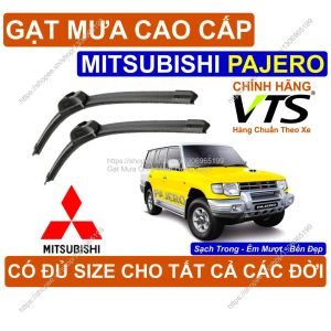 Gạt Mưa Kính Lái Cao Cấp Mitsubishi Pajero Cặp G.ạt Mưa Kính Lái Mitsubishi Pajero Có Đ.ủ Size Cho Các Đời Xe Pajero