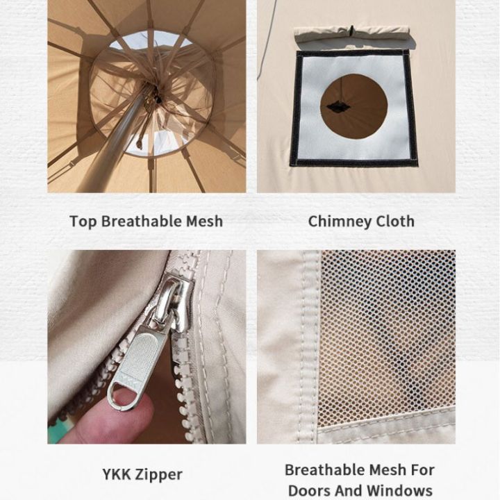 Naturehike%20BRIGHTEN%20Series%2012.3%20Pyramid%20Tent%20Blended%20Cotton%20Bell%20Camping%20Glamping%20Tent%2012.3m%C2%B2%20Large%20Family%20Group%20Waterproof%20Outdoor%20Luxury%20Shelter%20for%205%20to%208%20Person%20Tipi%20Tepee%20Nature%20Hike%2012%20-%20Image%206