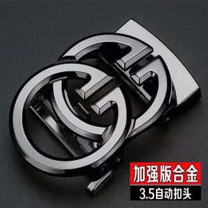 สายเข็มขัดผู้ชาย โลหะผสมคุณภาพสูง หัวเข็มขัดอัตโนมัติ หนังวัวลายนูน สายเข็มขัดผู้ชายแบบเรียบง่าย มีสินค้าในสต็อก [ จัดส่งฟรี ]