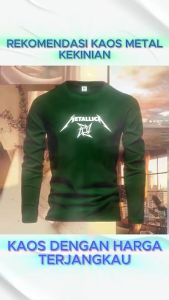 🥐 SWEATSHIRT Trendy METALLICA T-shirts Digital Printing T-shirts Long Sleeve T-shirts