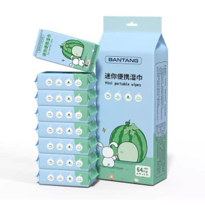 TISSU BASAH VIRAL 1 PAK BESAR ( ISI 8 PACK KECIL )Tissue Basah Mini/ Tissue Basah Travel/Tisu Travel/Wet wipes mini