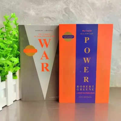 The 48 Laws of Power The 33 Strategies of War by Robert Greene Collection 2 Books Set