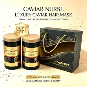 【Buy 1 Get 3 Free】 Caviar Nurse Hair Mask 1000ml Hair Treatment Repair Smooth Moisturize Dry Damage