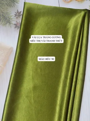 VẢI LỤA TRÁNG GƯƠNG -MAY ÁO DÀI- DÒNG VẢI CAO CẤP