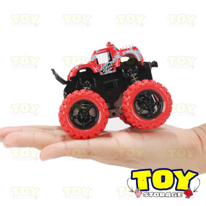 Mini Monster Truck 4 Wheel Push Car Baby Toys With Kids Pull Back Control Wheels Toy Kereta Kontrol Mainan For Children