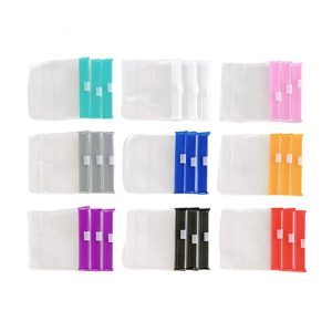 Multifunctional EVA Pills Storage Bags Waterproof Design With Labeling Stickers Delicate Size Travel Essential Accessories